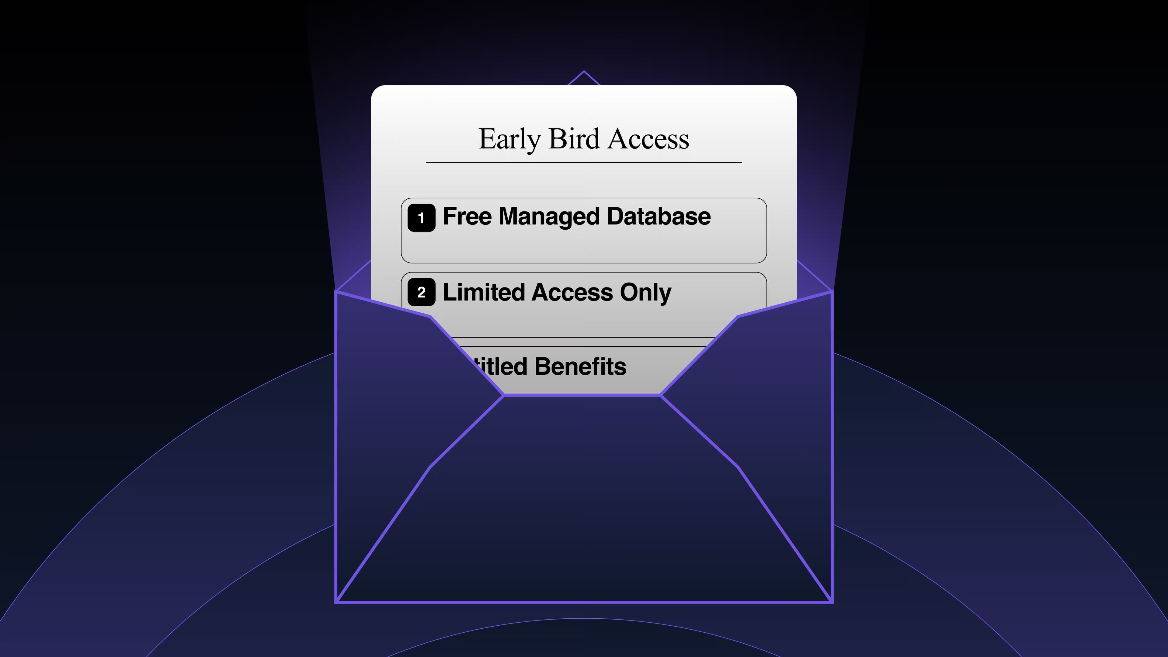 Early Bird Offer Benfits