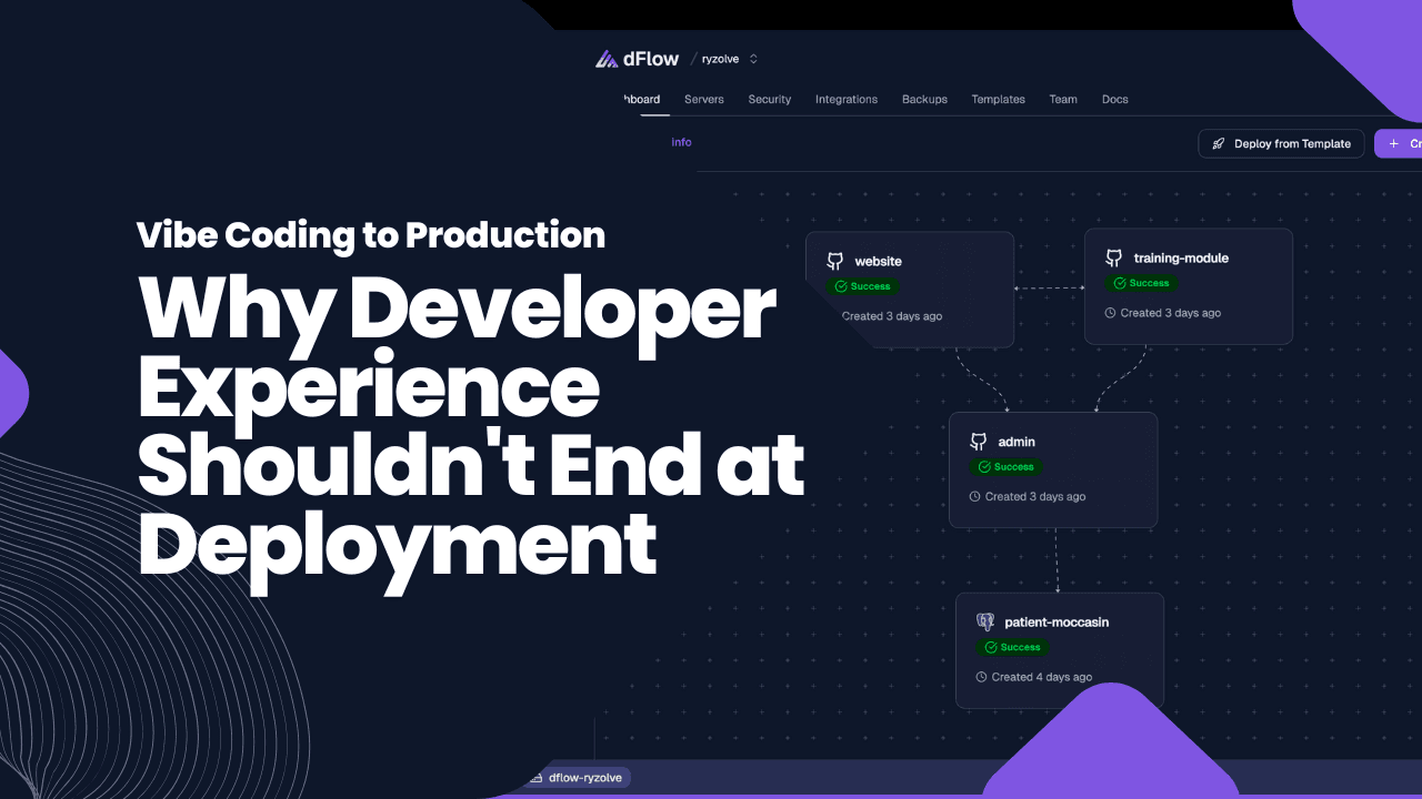 Why developer experience shouldn't end at deployment