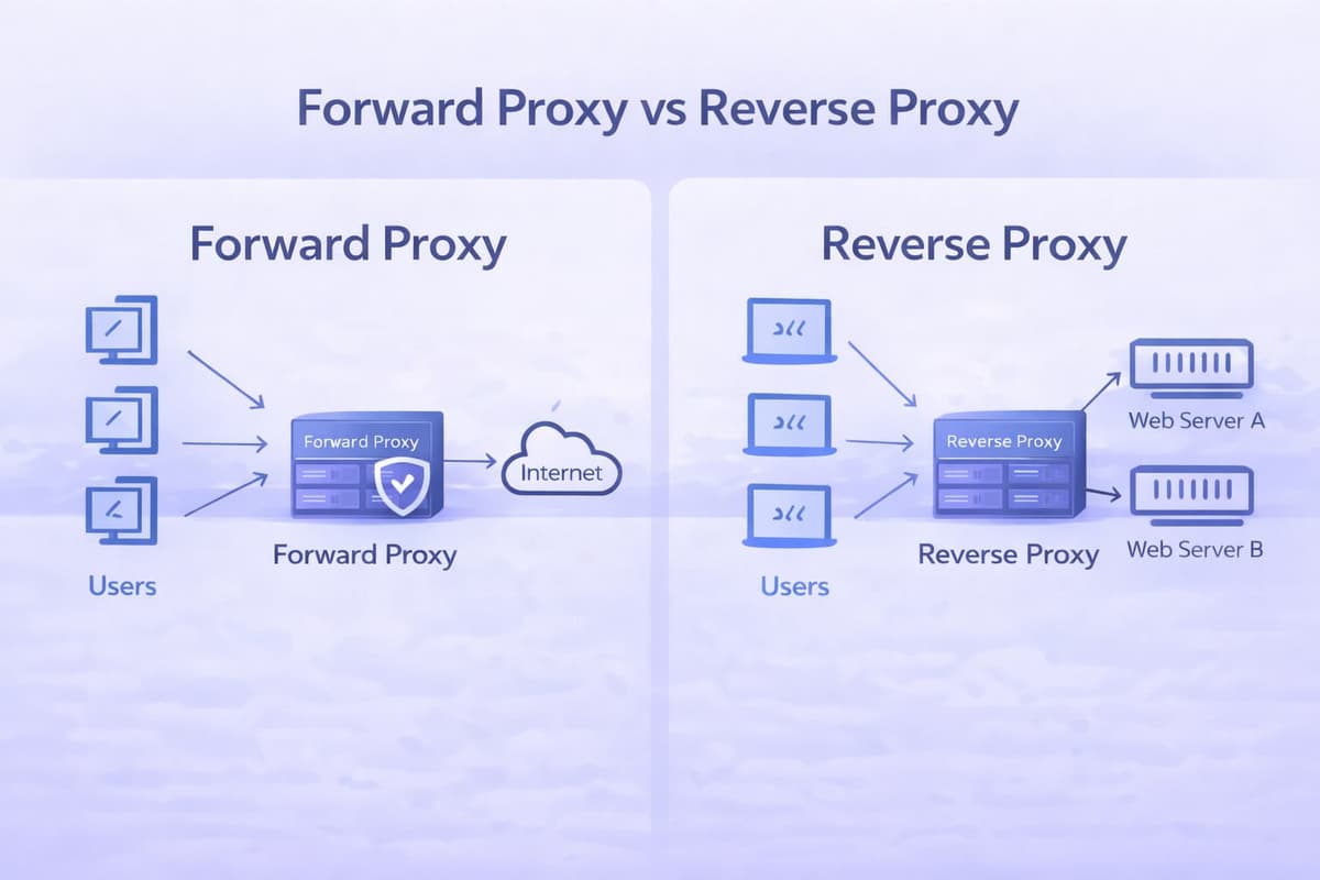 Forward Proxy vs Reverse Proxy: What's the Real Difference? | dFlow